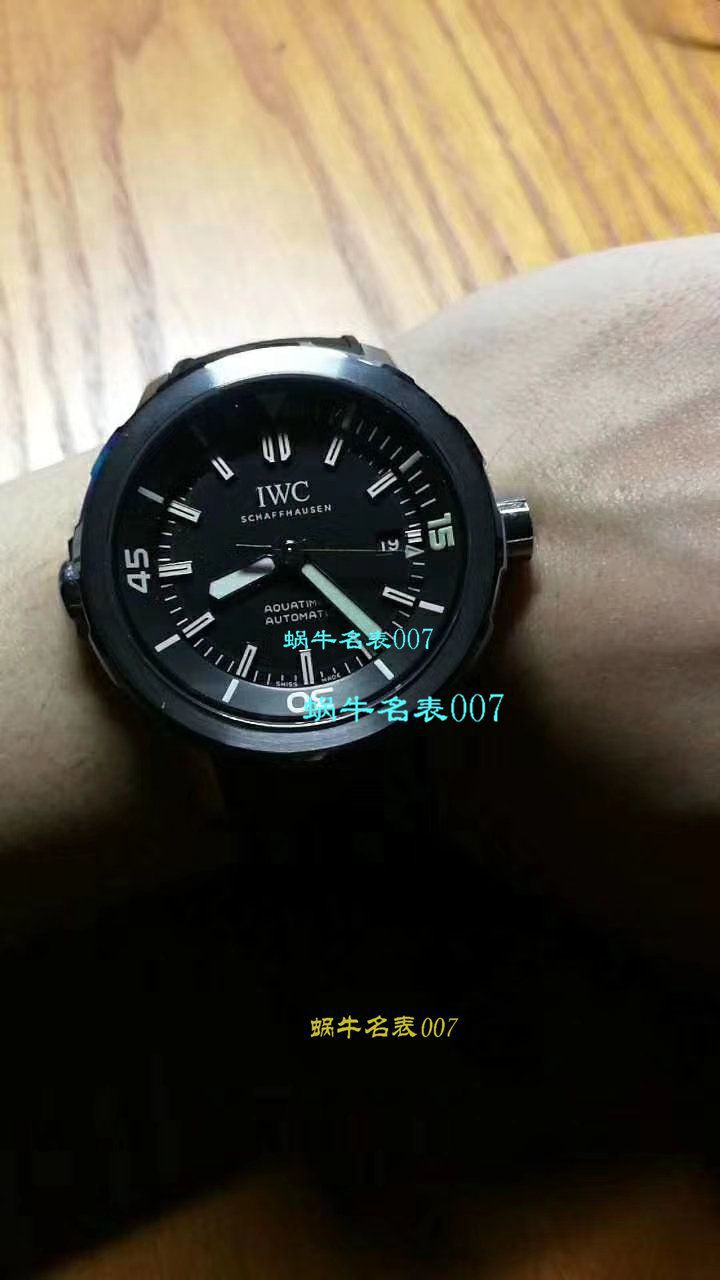 【独家视频测评1:1超A高仿手表】万国海洋时计系列CHRONOGRAPH计时IW329001腕表 / WG165