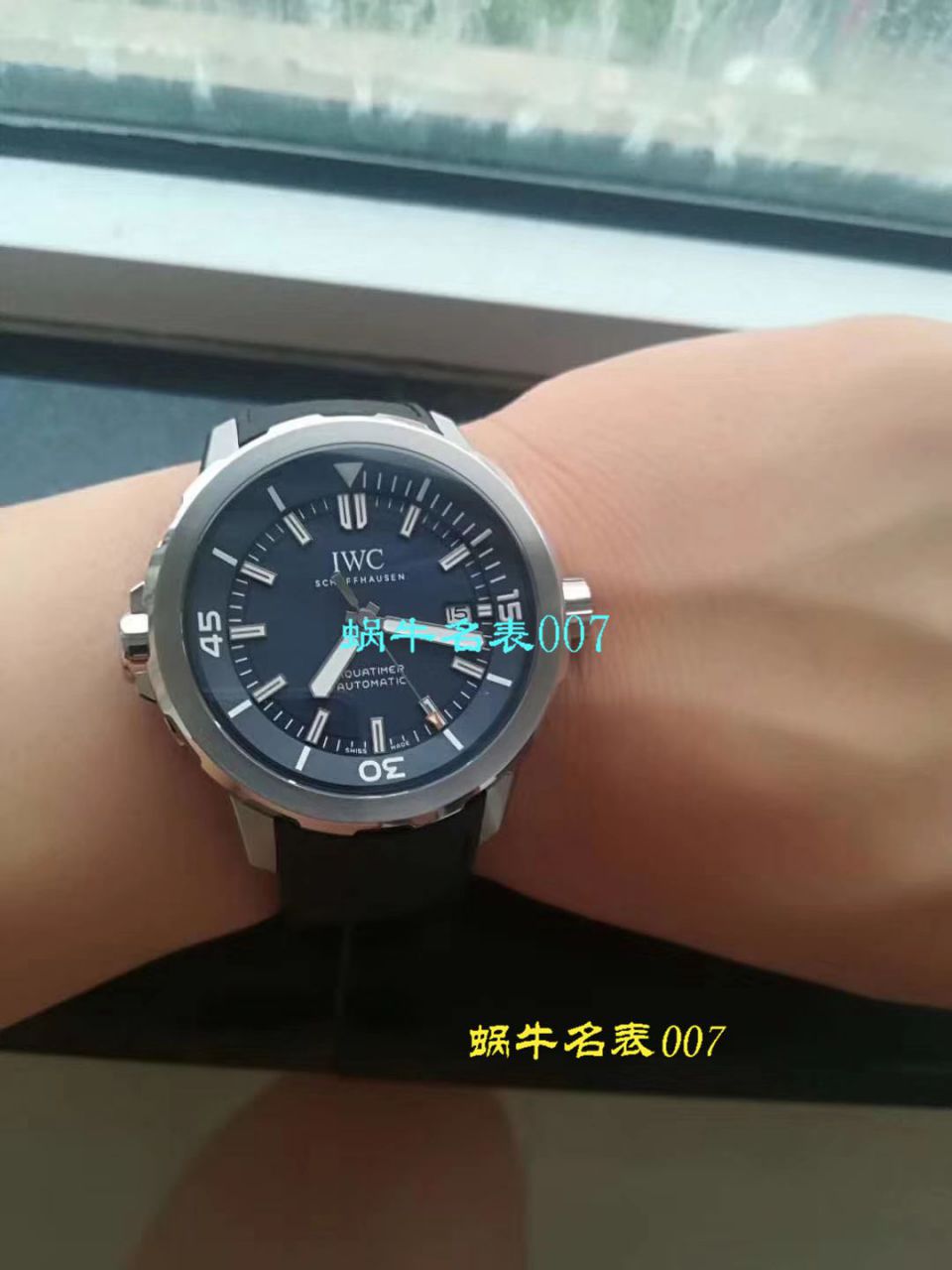 【独家视频测评1:1超A高仿手表】万国海洋时计系列CHRONOGRAPH计时IW329001腕表 / WG165
