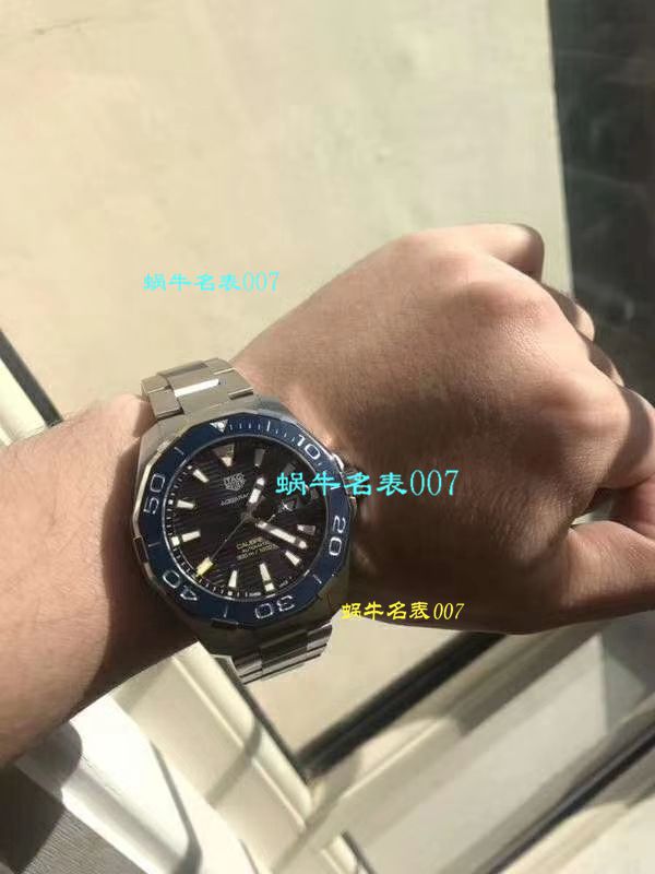 【视频评测原单牛货】泰格豪雅竞潜系列WAY201B.BA0927腕表，WAY201A.BA0927双面 / TG053MM