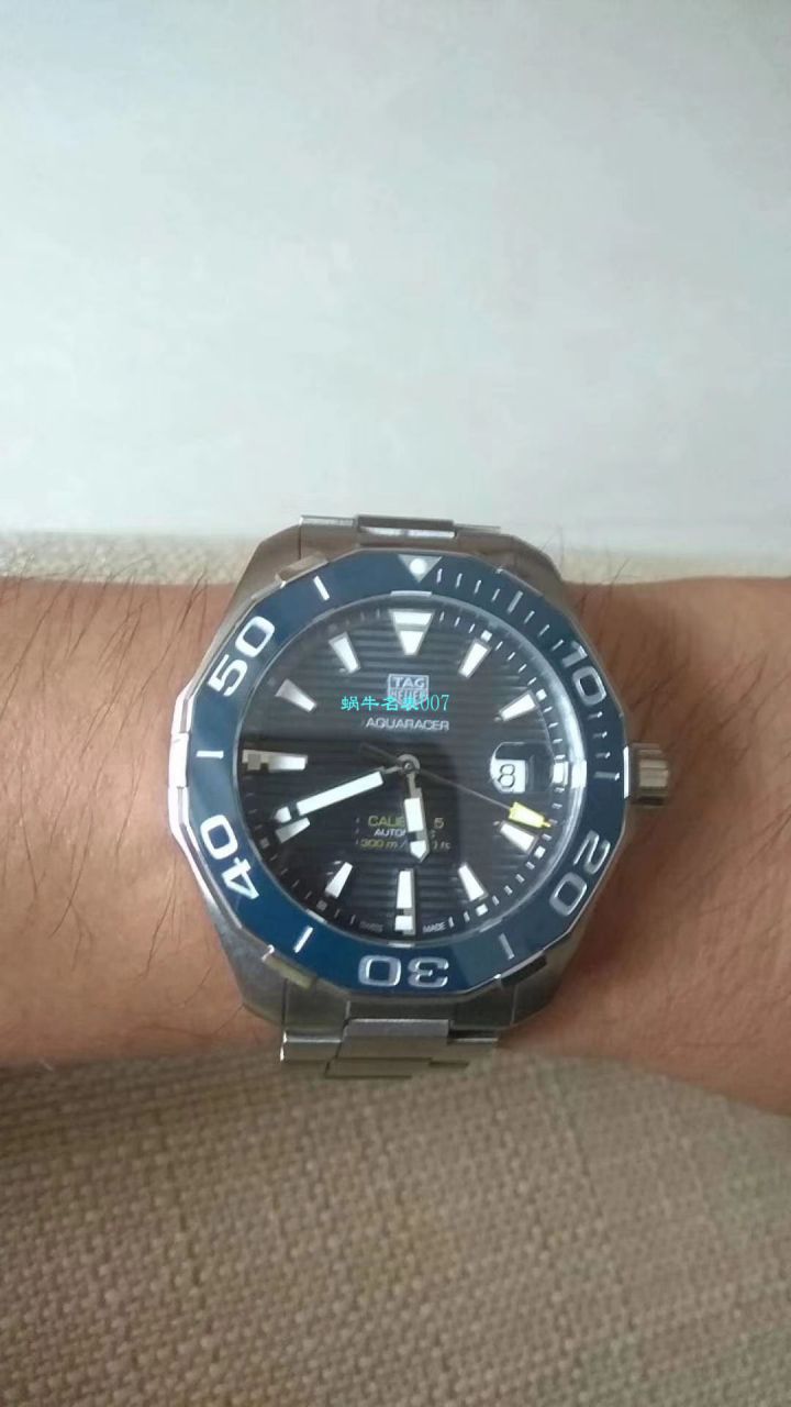 【视频评测原单牛货】泰格豪雅竞潜系列WAY201B.BA0927腕表，WAY201A.BA0927双面 / TG053MM