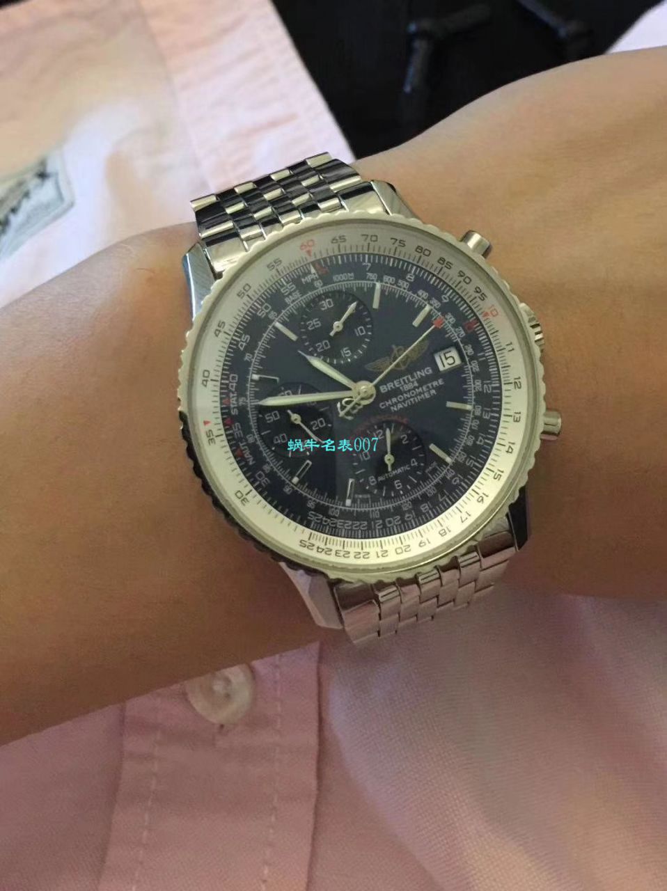 视频评测渠道原单货Breitling百年灵航空计时1系列A1332412|C942|451A腕表【百年灵航空计时，老毒物】 / BL083AMM