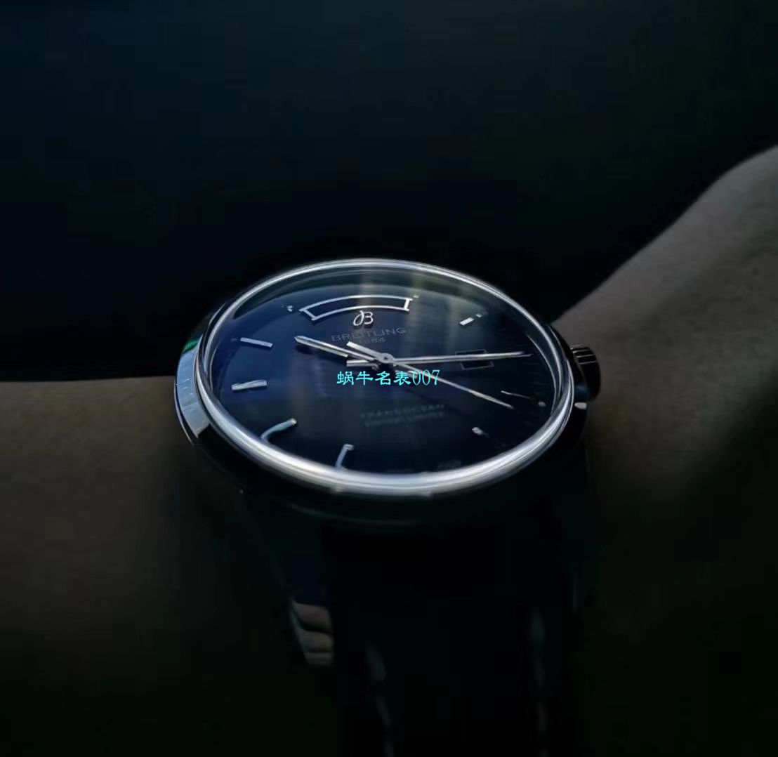 【视频评测复刻表和正品表的区别】V7出品百年灵越洋系列星期日历款超级副本 / BL100