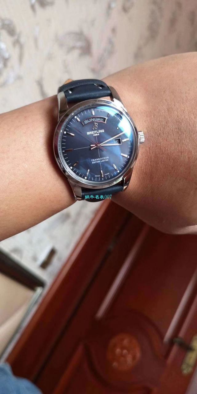 视频评测百年灵越洋系列A4531012|G751|437X|A20BA.1一比一复刻高仿腕表【七星推荐‼️ V7出品 百年灵Transocean Day & Date】 
