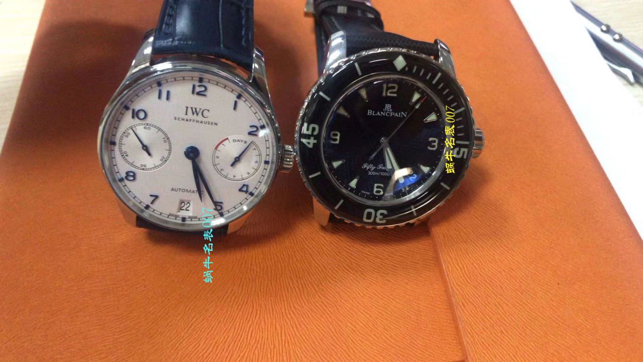 【ZF一比一超A高仿手表】宝珀五十噚系列5015-12B40-O52A蓝面背透腕表 