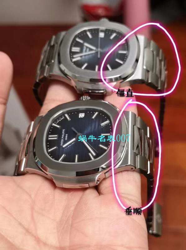 【独家视频测评PF一比一超A高仿手表】百达翡丽运动系列5711/1A 010 不锈钢腕表(鹦鹉螺) 