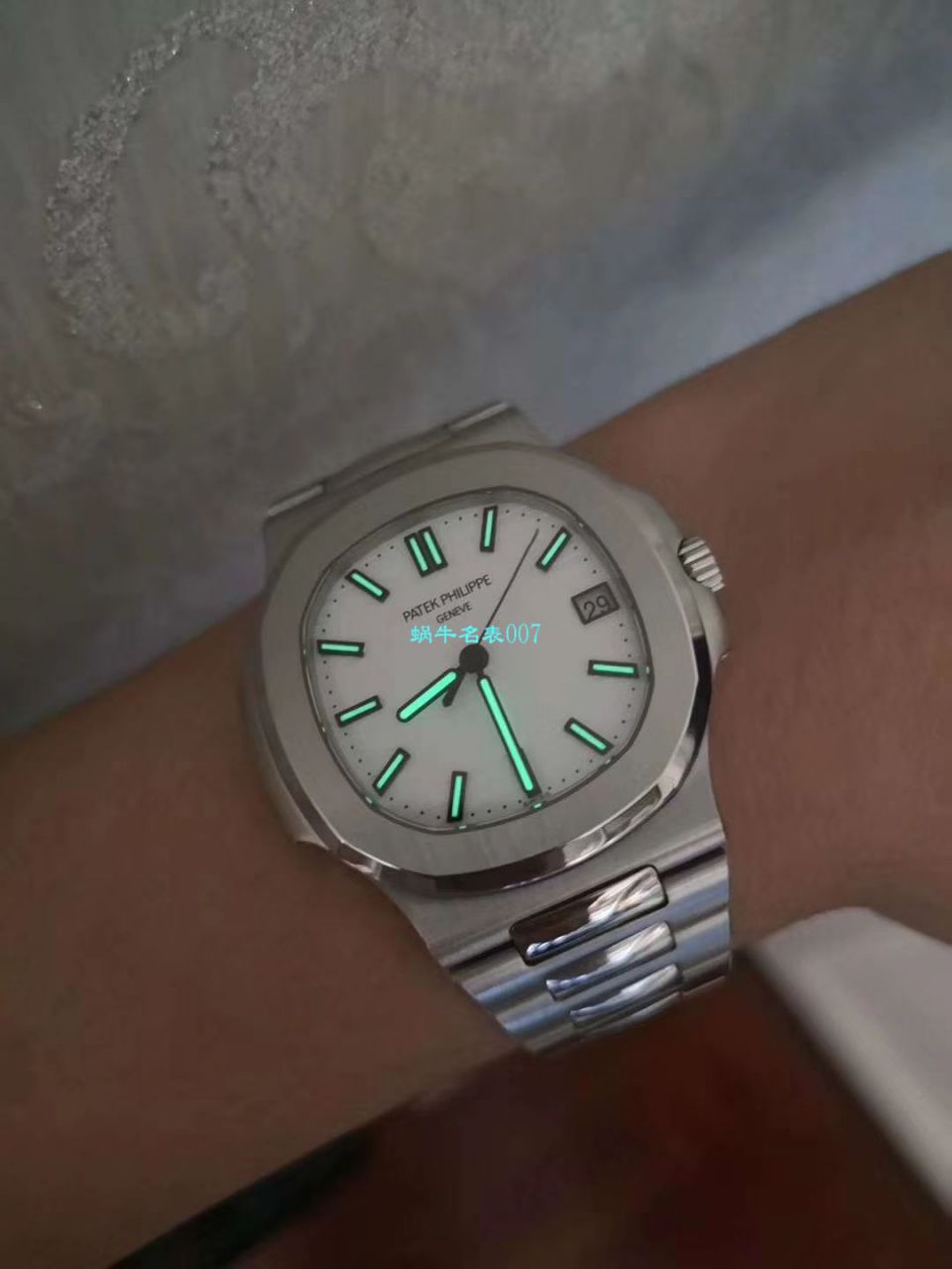 【PF一比一超A高仿腕表】百达翡丽运动系列5711/1R-001腕表(鹦鹉螺) 