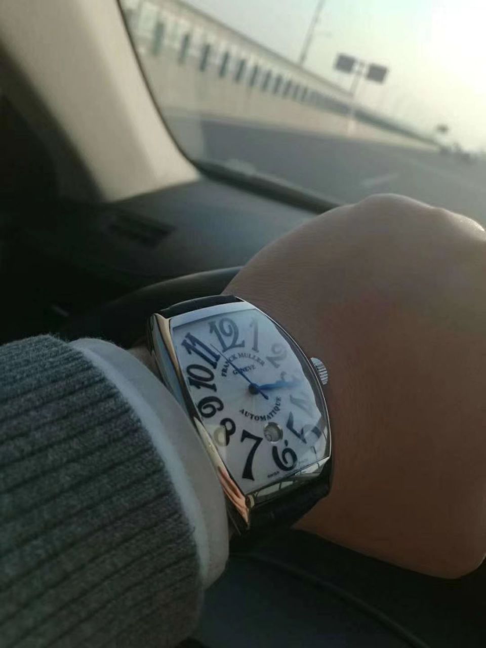 【视频评测GF一比一超A高仿手表】Franck Muller法兰克.穆勒CASABLANCA系列8880 C DT 白盘腕表 / FLBA021