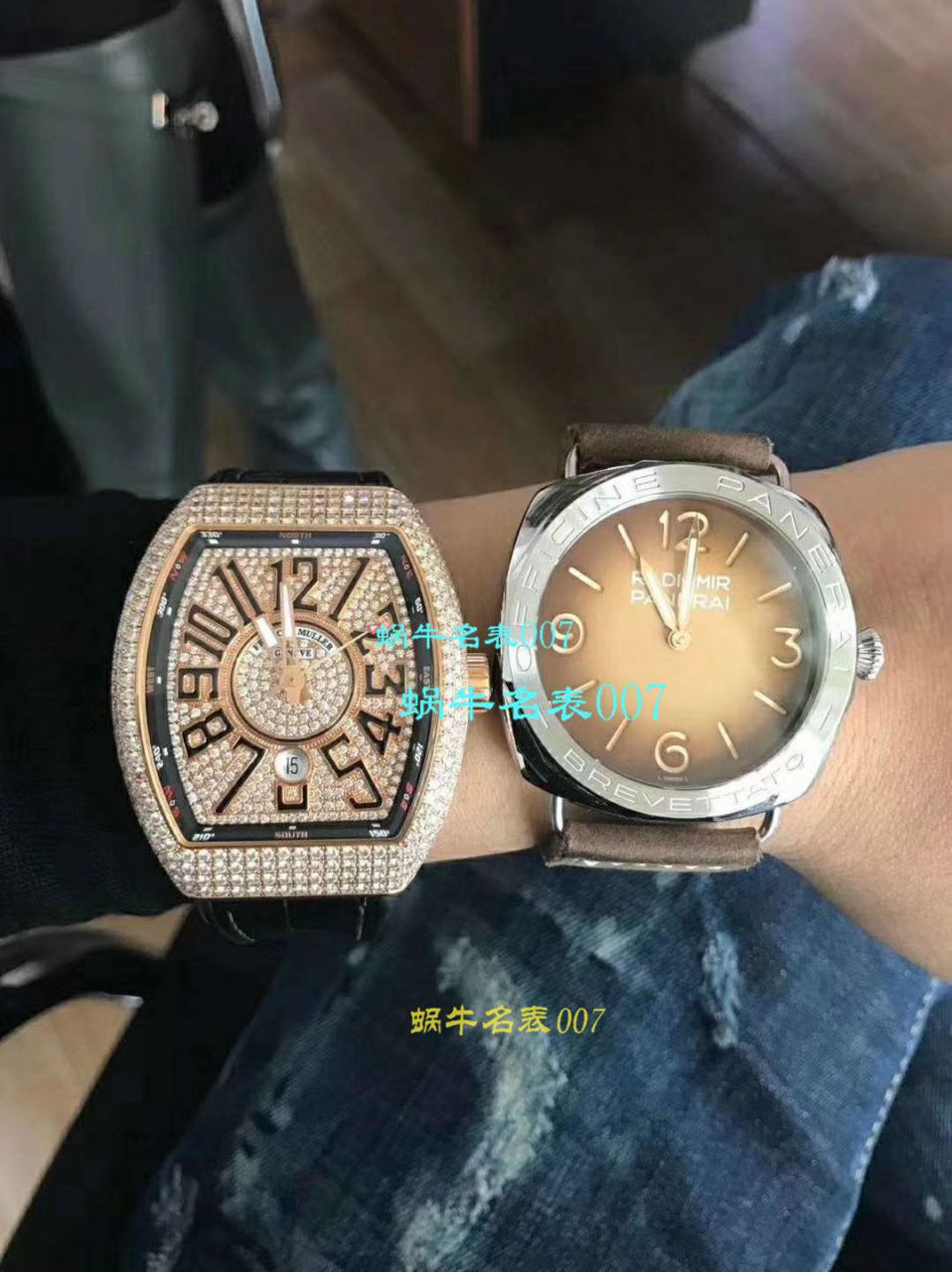 【FM一比一超A高仿手表】法兰克穆勒VANGUARD系列Vanguard Lady 白金钻石腕錶腕表 / 法穆兰FL013