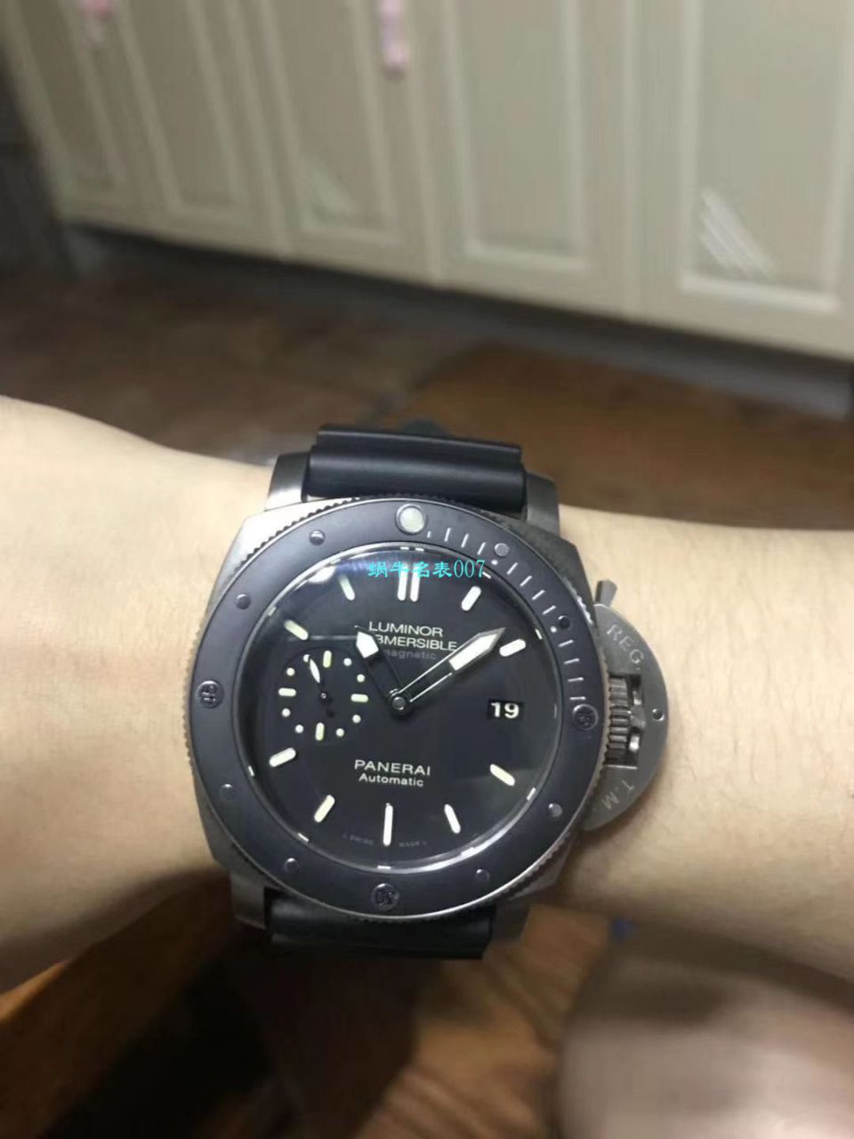 【视频评测SF厂1:1超A高仿手表】沛纳海LUMINOR 1950系列PAM00389腕表 / SFPAMBB00389