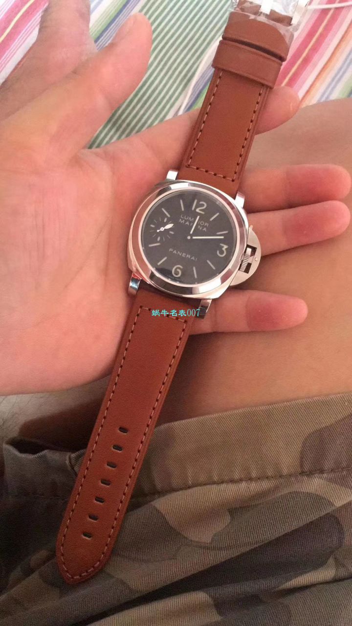 【N厂终极版本】沛纳海LUMINOR系列高仿PAM 00111腕表  / PA008