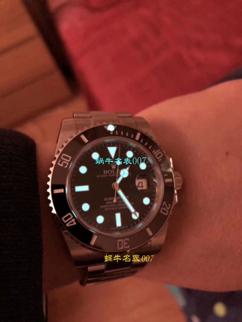 【哪里能买到好的瑞士复刻表】视频评测NOOB厂迄今为止最强ROLEX绿水鬼～V9版本黑水鬼 / FK07