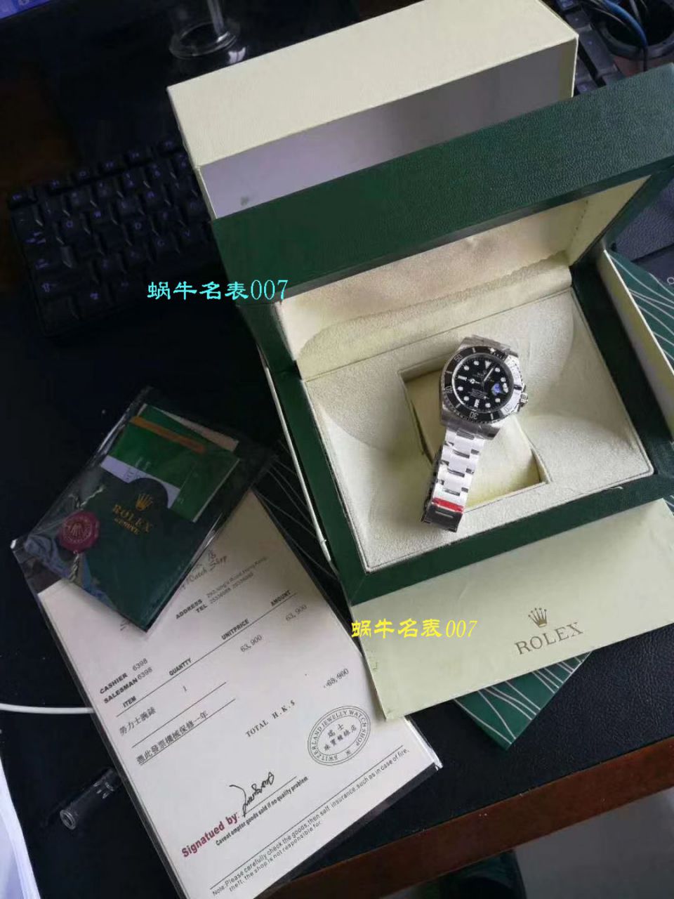 【哪里能买到好的瑞士复刻表】视频评测NOOB厂迄今为止最强ROLEX绿水鬼～V9版本黑水鬼 / FK07