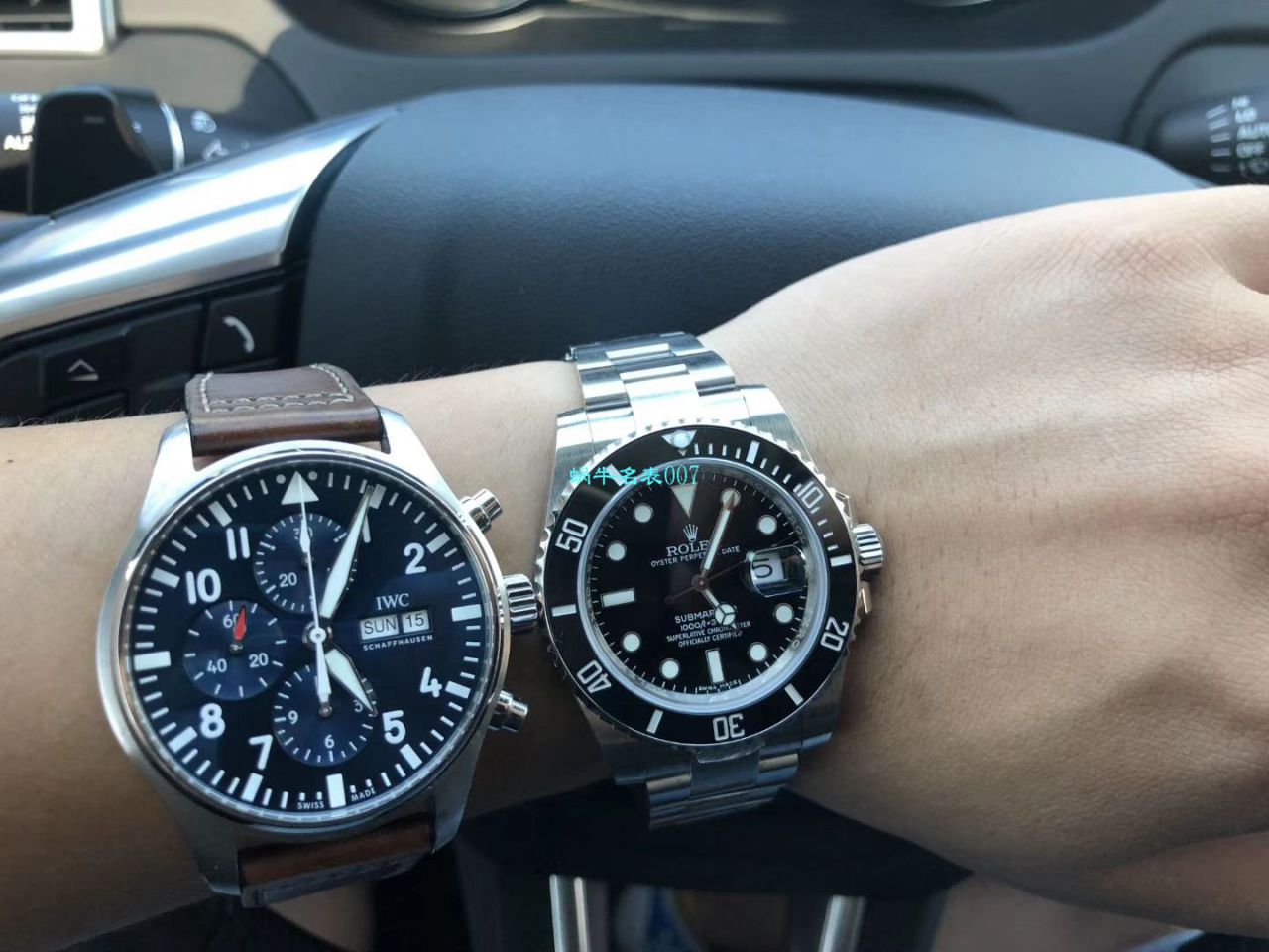 【哪里能买到好的瑞士复刻表】视频评测NOOB厂迄今为止最强ROLEX绿水鬼～V9版本黑水鬼 / FK07