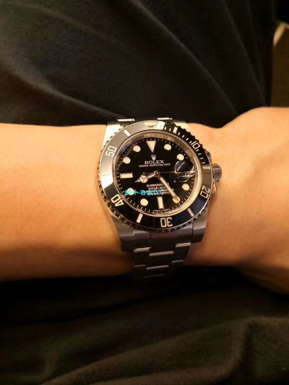 【哪里能买到好的瑞士复刻表】视频评测NOOB厂迄今为止最强ROLEX绿水鬼～V9版本黑水鬼 / FK07