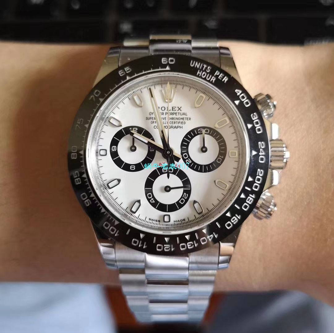 【N厂最新神作～原装结构4130迪通拿】劳力士宇宙计型迪通拿最好复刻高仿手表116520-78590 黑盘腕表(黑钢迪) / R216