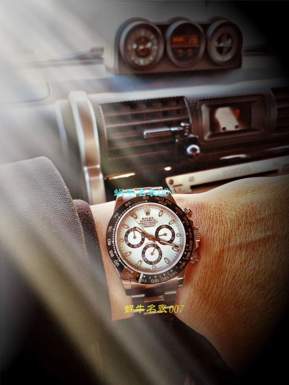 劳力士宇宙计型迪通拿系列116500LN-78590顶级复刻高仿白盘腕表熊猫迪【最新升级版904L迪通拿，速度来秒，N厂神作～原装结构4130迪通拿】 / R296