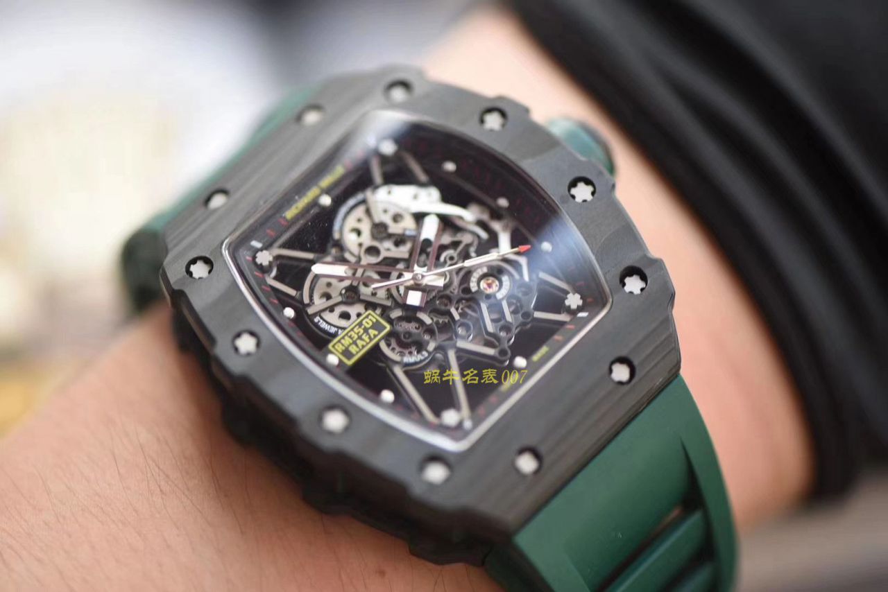 Richard Mille 理查德米勒男士系列RM 35-01，RM 35-02新配面绿带款（KV出品） / KV035 02