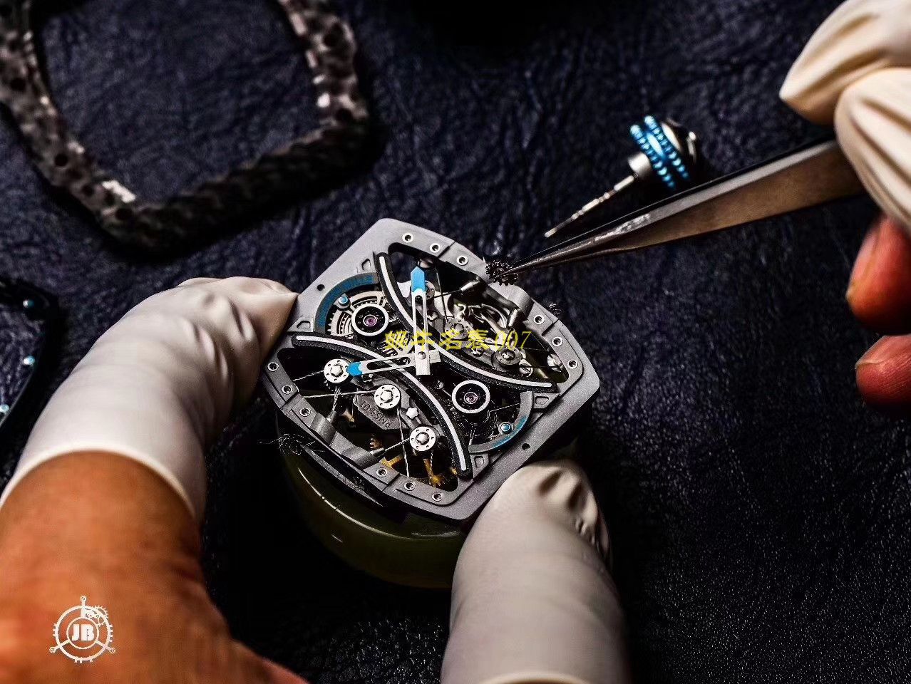 【JB厂理查德米勒复刻高仿手表】Richard Mille男士系列RM 53-01 PABLO MAC DONOUGH陀飞轮腕表 / RM 53-01