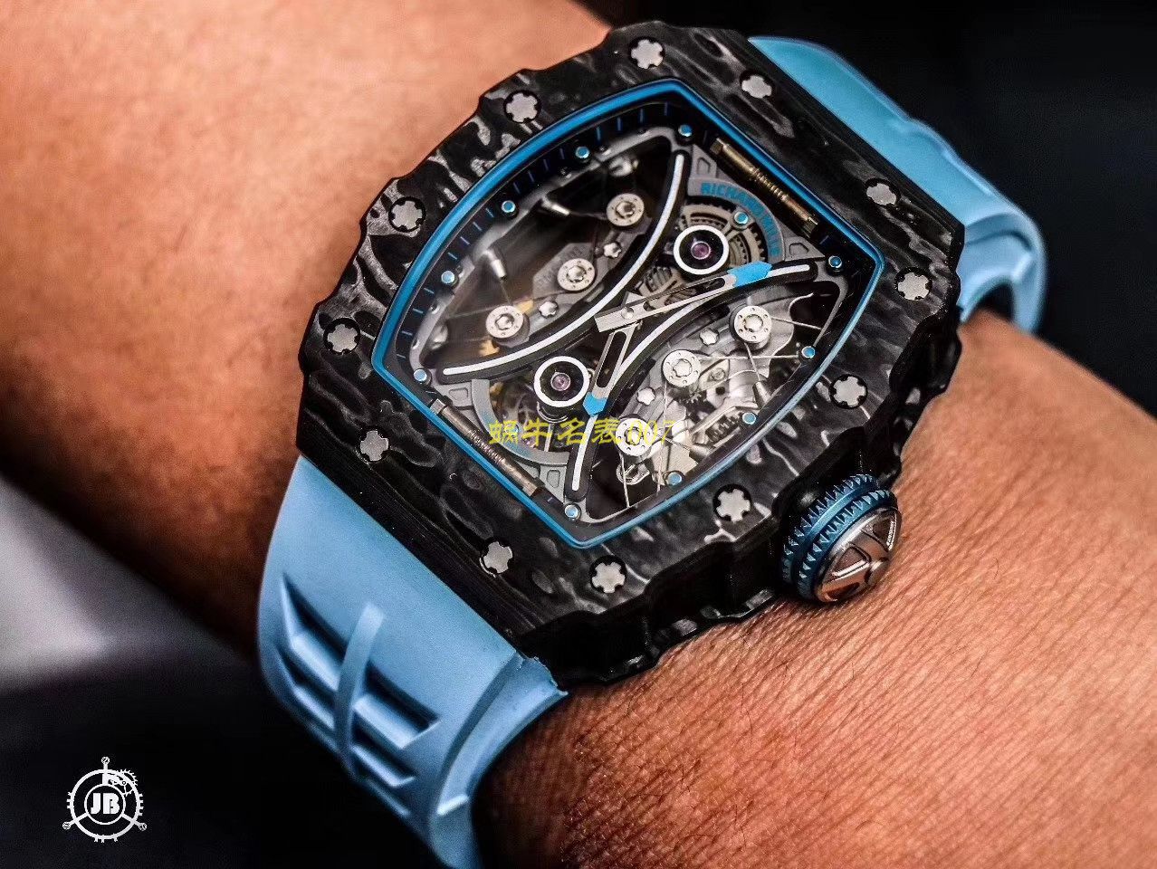 【JB厂理查德米勒复刻高仿手表】Richard Mille男士系列RM 53-01 PABLO MAC DONOUGH陀飞轮腕表 / RM 53-01
