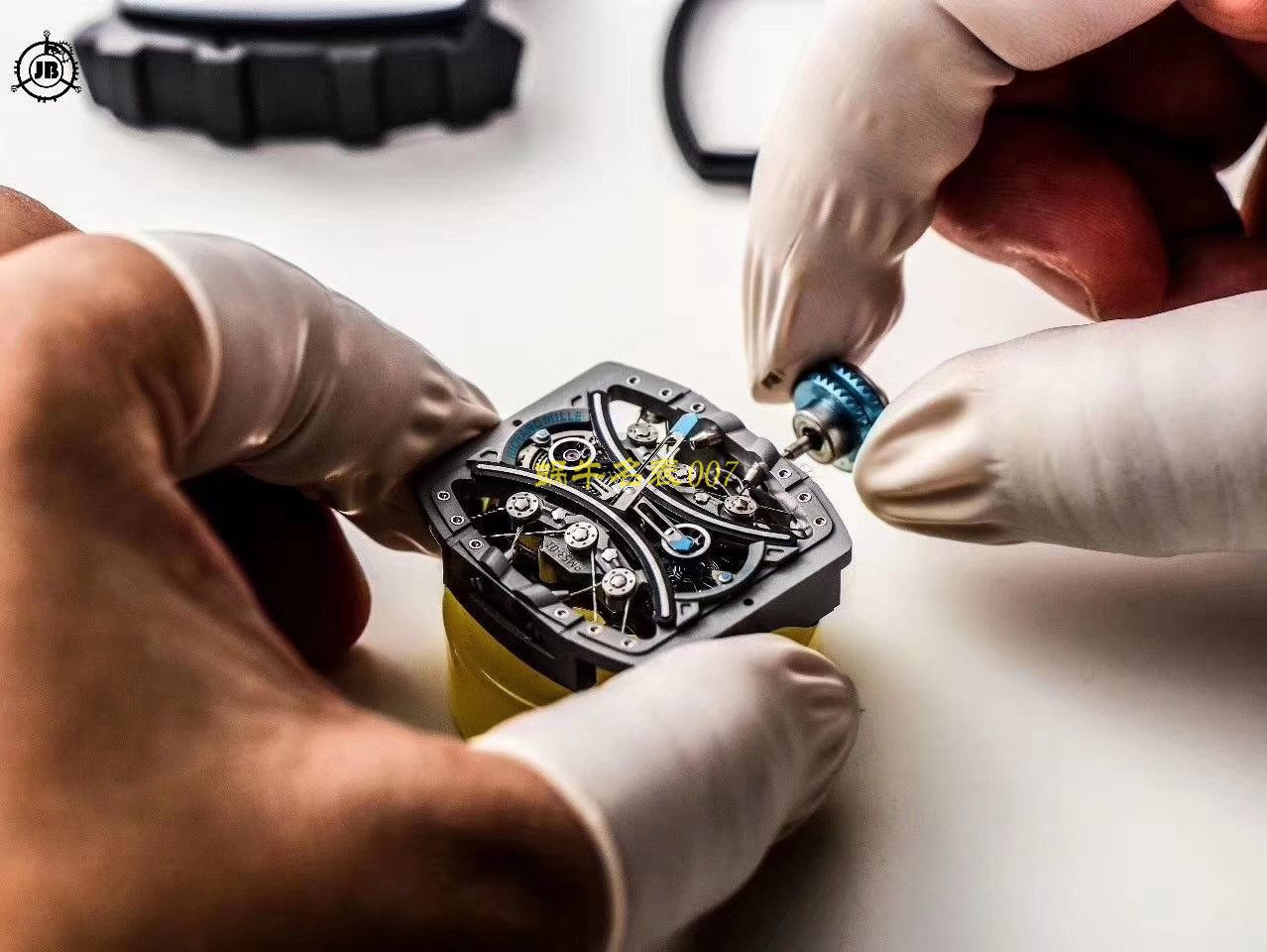 【JB厂理查德米勒复刻高仿手表】Richard Mille男士系列RM 53-01 PABLO MAC DONOUGH陀飞轮腕表 / RM 53-01