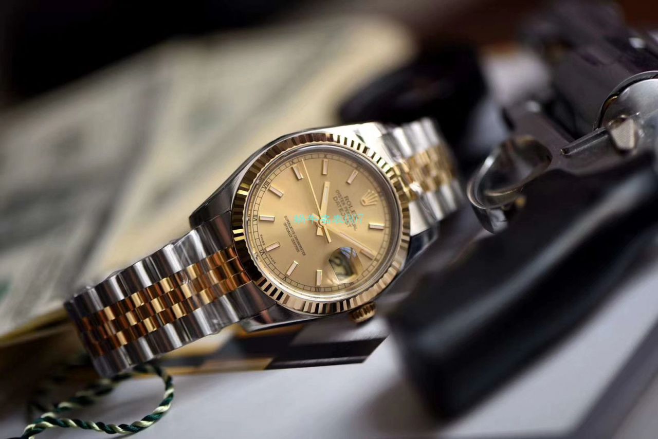 劳力士日志型系列116233银盘纪念型表带腕表,116233金盘镶钻,116233黑盘纪念表带,m126233-0015【AR一比一复刻高仿手表】 / R277