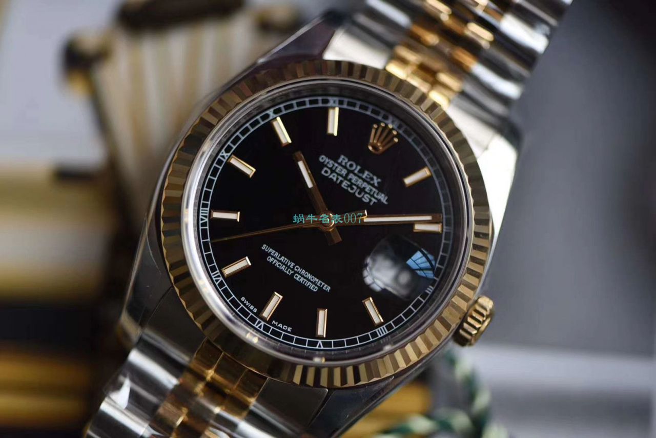 劳力士日志型系列116233银盘纪念型表带腕表,116233金盘镶钻,116233黑盘纪念表带,m126233-0015【AR一比一复刻高仿手表】 / R277