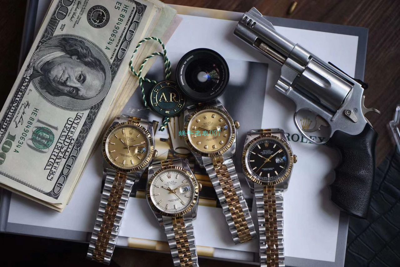 劳力士日志型系列116233银盘纪念型表带腕表,116233金盘镶钻,116233黑盘纪念表带,m126233-0015【AR一比一复刻高仿手表】 / R277