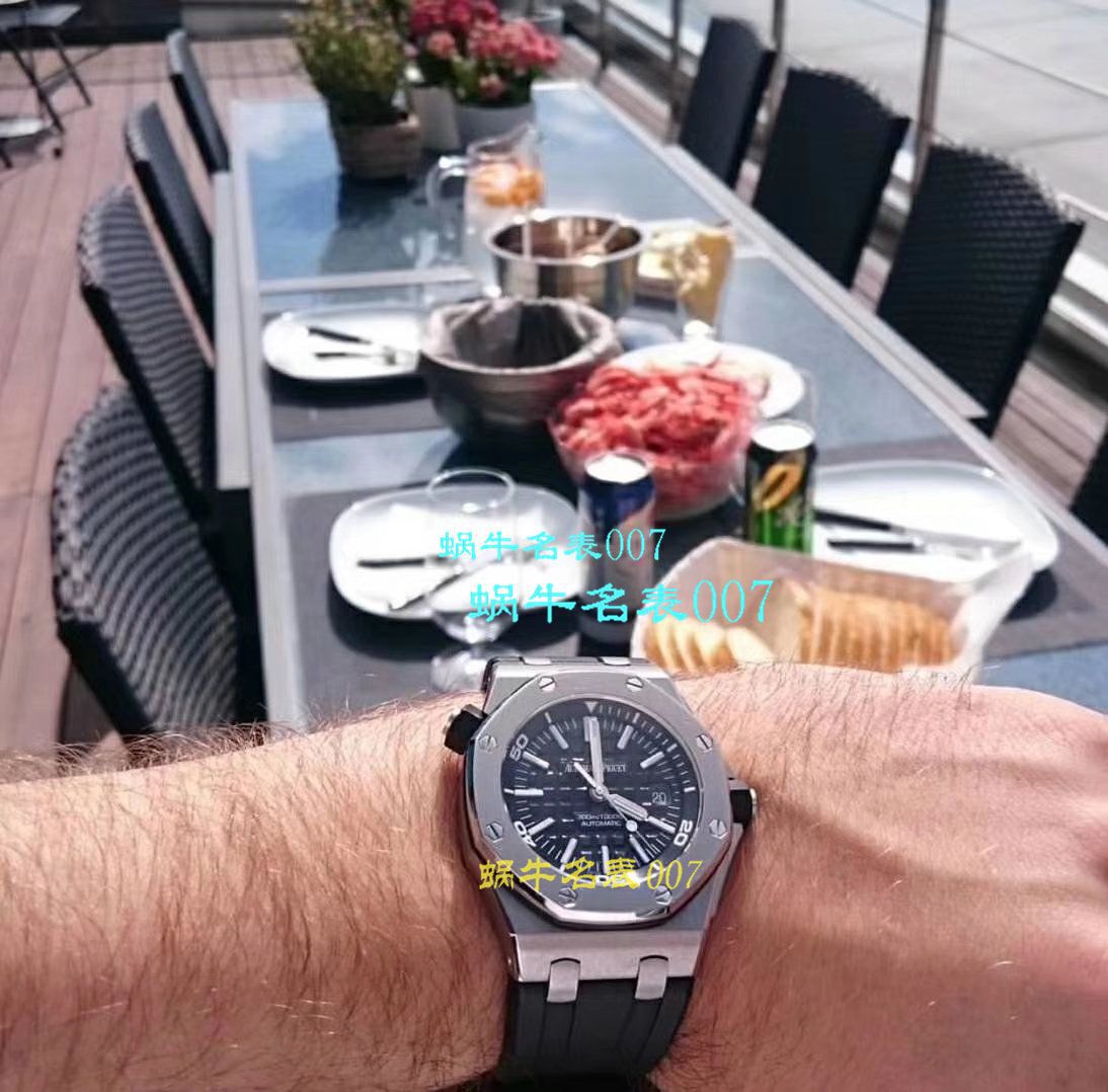 【JF厂1:1复刻手表】爱彼AP皇家橡树离岸经典15703ST.OO.A002CA.01男士手表 / AP095B