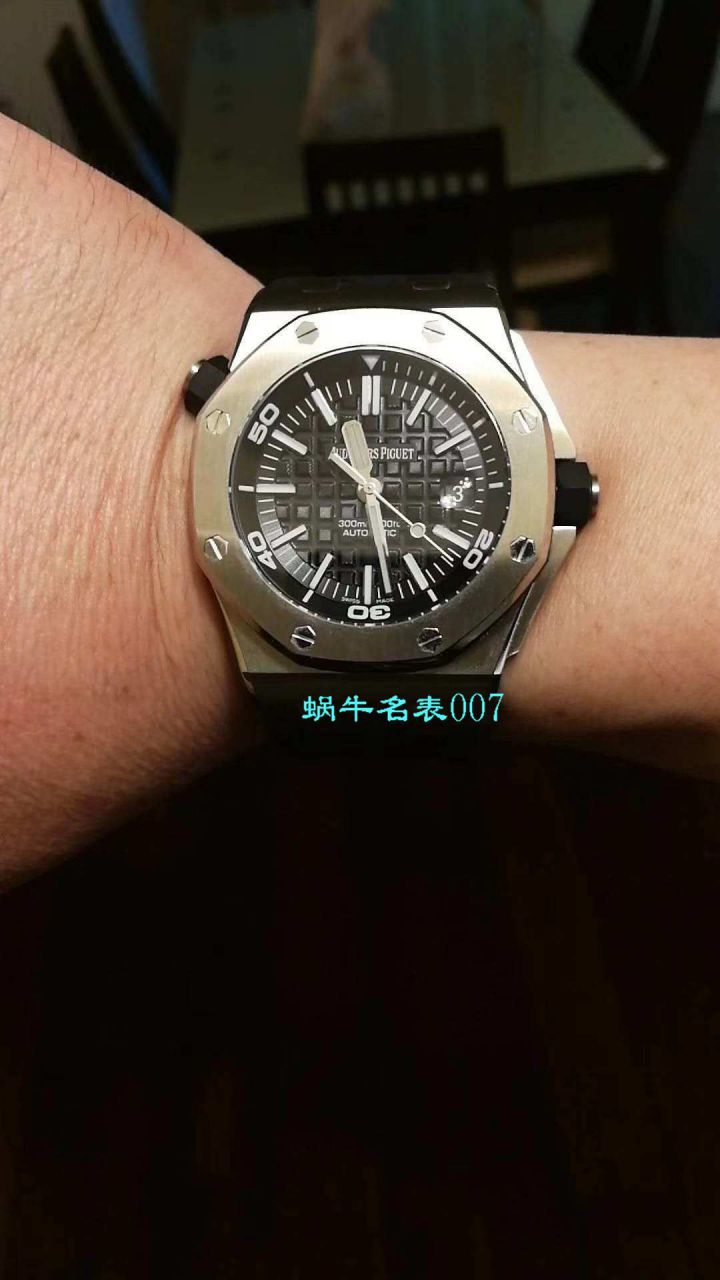 【JF厂1:1复刻手表】爱彼AP皇家橡树离岸经典15703ST.OO.A002CA.01男士手表 / AP095B