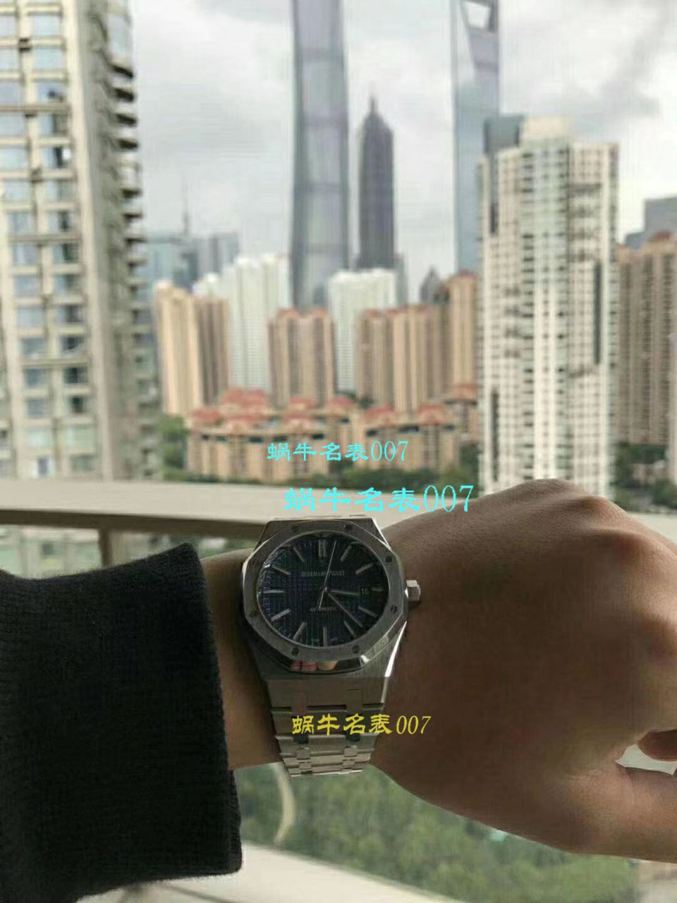 视频评测爱彼皇家橡树系列15400ST.OO.1220ST.02腕表顶级高仿手表【JF标杆神器 15400超强＂V5＂升级版强势出击】 / AP022MM