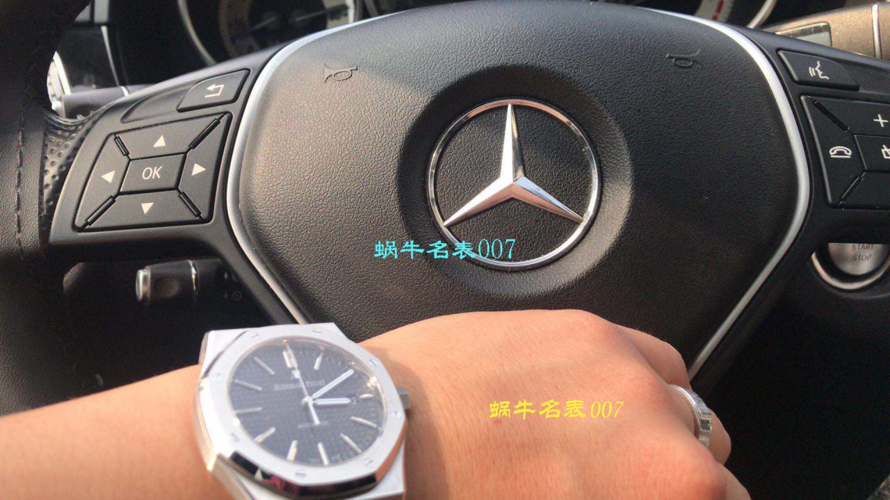 视频评测爱彼皇家橡树系列15400ST.OO.1220ST.02腕表顶级高仿手表【JF标杆神器 15400超强＂V5＂升级版强势出击】 / AP022MM