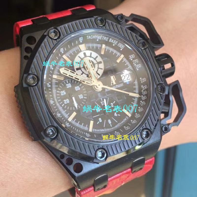 【N厂1:1高仿手表】爱彼皇家橡树离岸型系列幸存者26165IO.00.A002CA.01机械腕表 