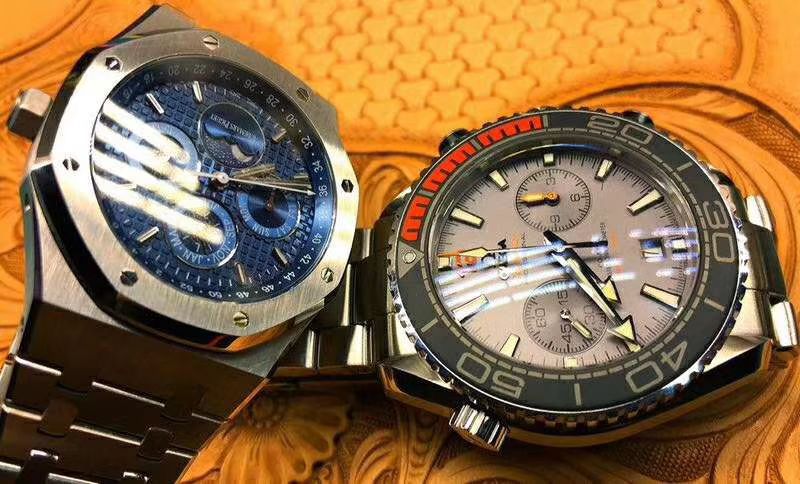 【JF厂一比一超A高仿手表】爱彼皇家橡树万年历系列26574ST.OO.1220ST.02腕表 / AP124