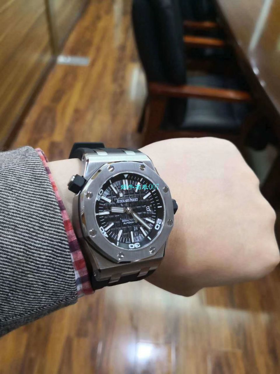 【独家视频测评JF一比一超A高仿手表】爱彼皇家橡树离岸型系列15710ST.OO.A002CA.01腕表 / AP031B