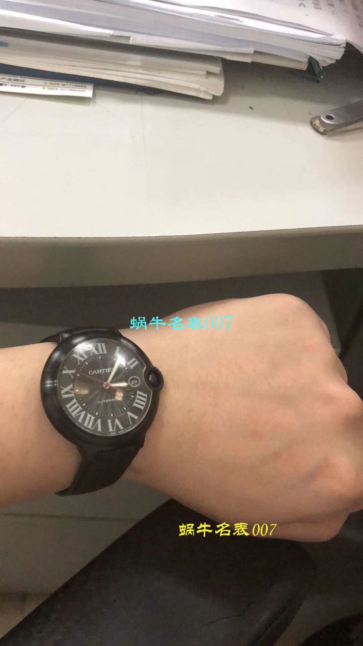 【HBBV6厂一比一高精仿手表】卡地亚蓝气球系列W6920042腕表《男表42毫米》 / K044.1