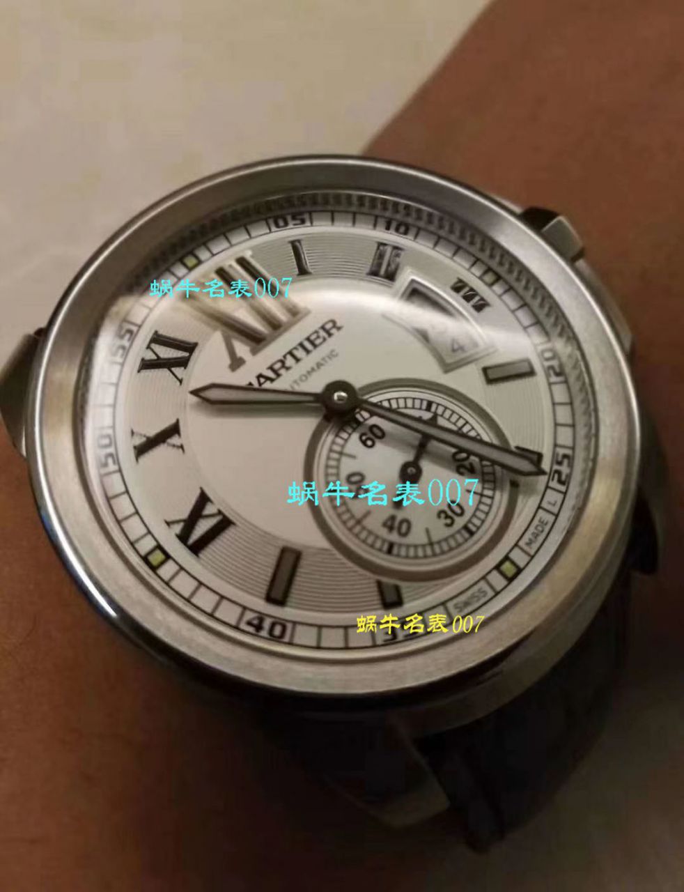 【独家视频解析JF一比一超A高仿手表】卡地亚CALIBRE DE CARTIER卡历博系列W7100013腕表 / KAI026