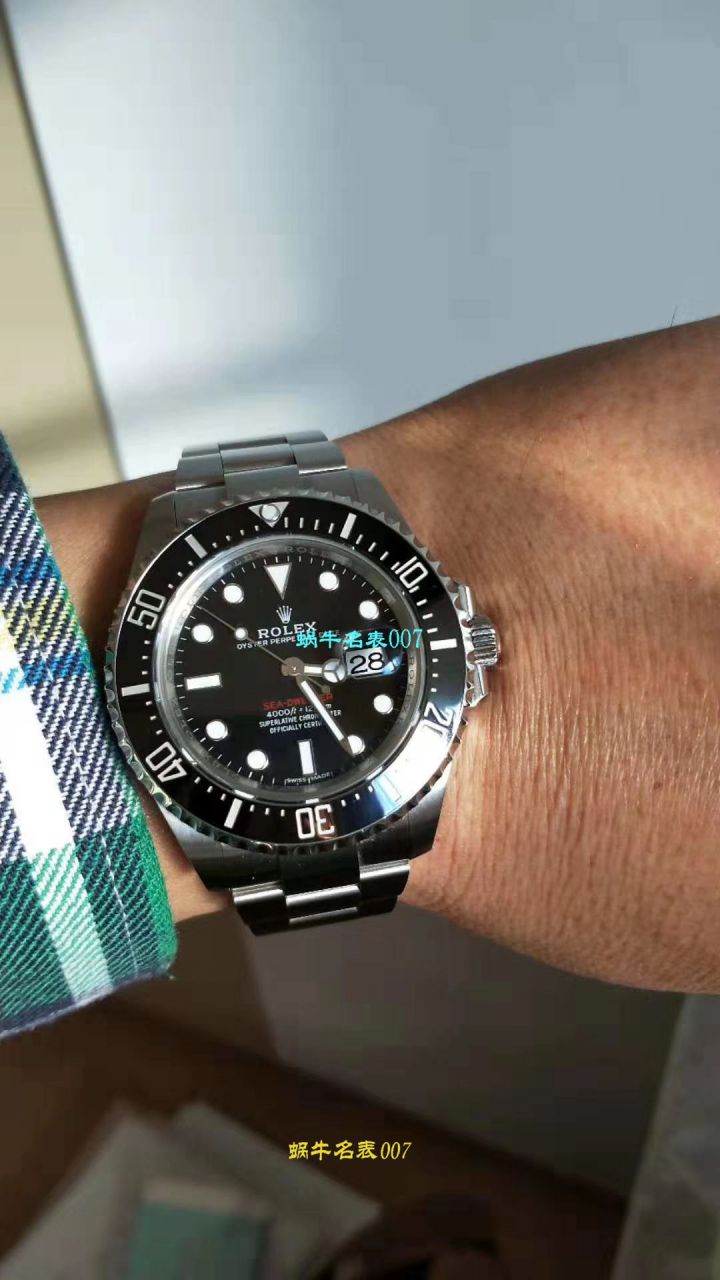【N厂放大招～超级神器】劳力士顶级复刻高仿手表海使型系列单红126600腕表 / R269