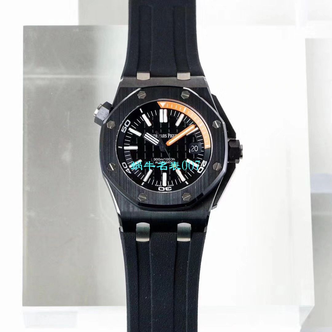 【视频评测XF厂AP复刻表】爱彼高仿皇家橡树离岸型系列15707CE.OO.A002CA.01男表 / AP176