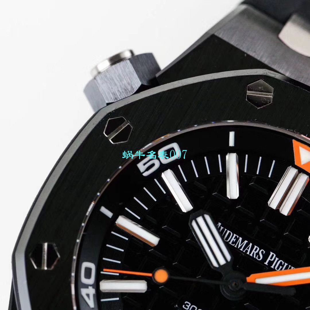 【视频评测XF厂AP复刻表】爱彼高仿皇家橡树离岸型系列15707CE.OO.A002CA.01男表 / AP176