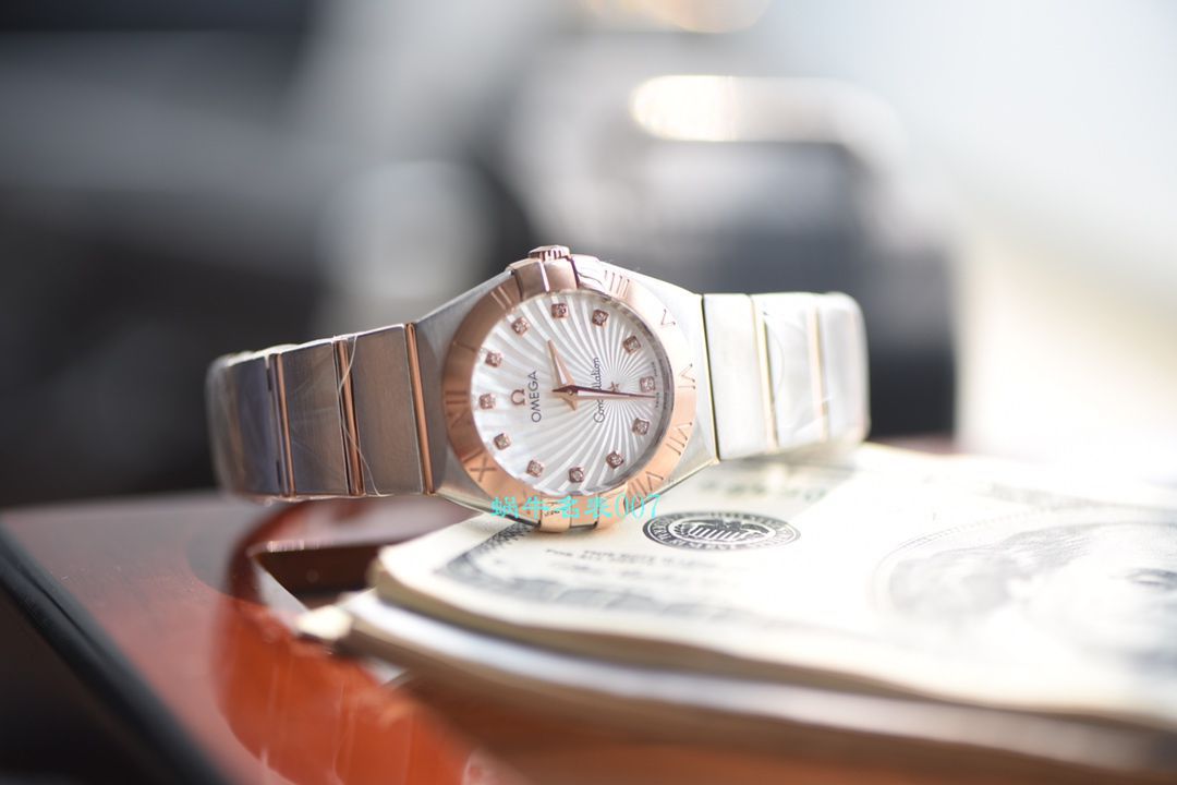 欧米茄星座系列123.10.27.60.57.001女士石英腕表（多面可选）【视频评测SSS一比一超A高仿手表】 / MAI310