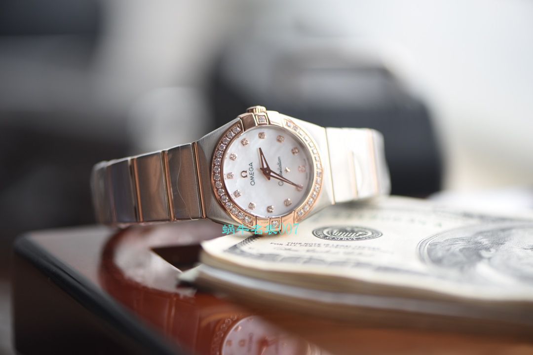 欧米茄星座系列123.10.27.60.57.001女士石英腕表（多面可选）【视频评测SSS一比一超A高仿手表】 / MAI310