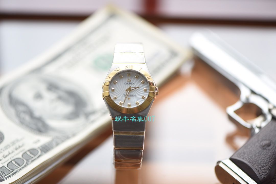 欧米茄星座系列123.10.27.60.57.001女士石英腕表（多面可选）【视频评测SSS一比一超A高仿手表】 / MAI310