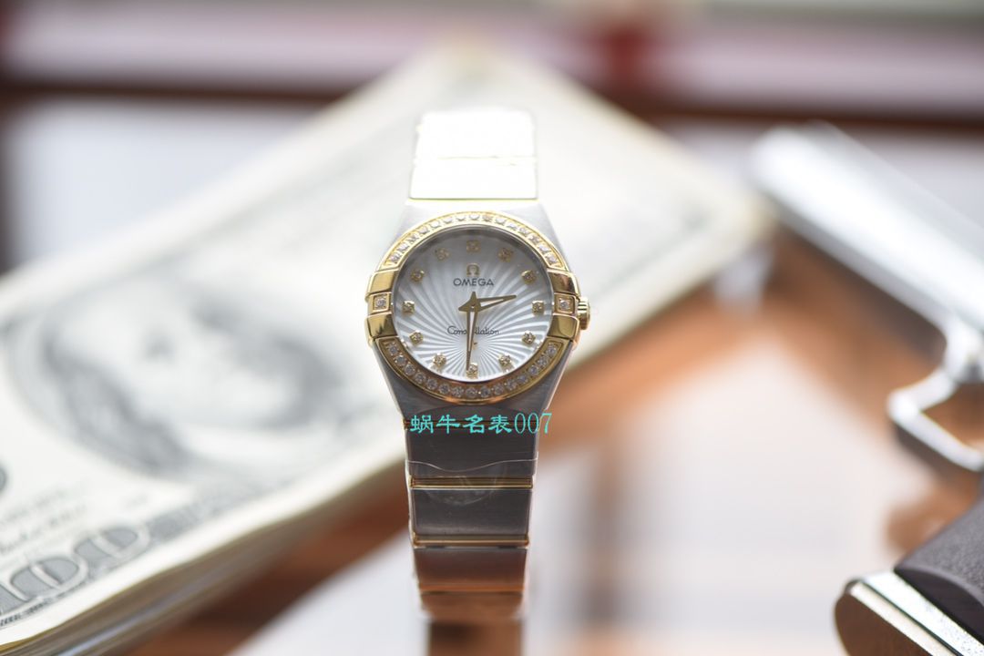 欧米茄星座系列123.10.27.60.57.001女士石英腕表（多面可选）【视频评测SSS一比一超A高仿手表】 / MAI310