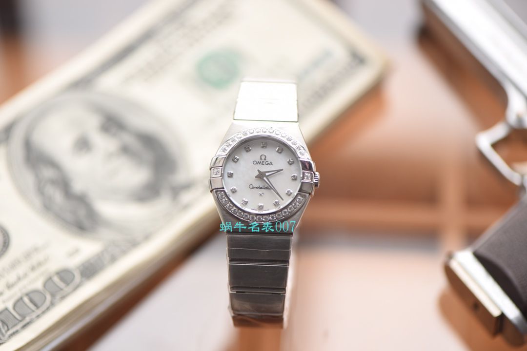 欧米茄星座系列123.10.27.60.57.001女士石英腕表（多面可选）【视频评测SSS一比一超A高仿手表】 / MAI310