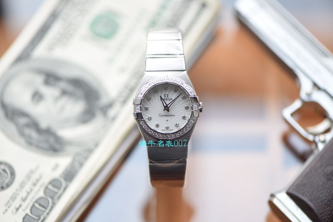 【视频评测】SSS厂欧米茄星座复刻高仿女表123.15.27.60.55.004腕表 / M399