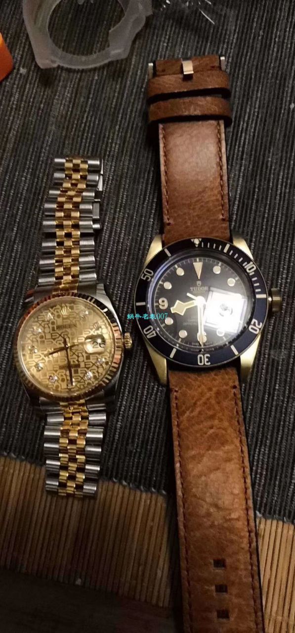 【视频评测XF厂Tudor复刻高仿表蓝铜花升级版】帝舵启承系列宝齐莱蓝面特别版腕表(蓝铜花) / DT060