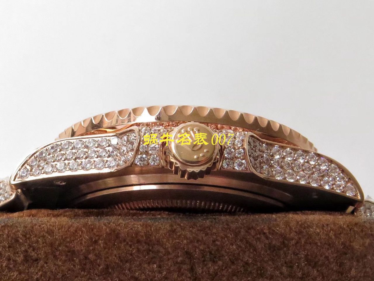 【劳力士复刻高仿表】劳力士格林尼治型II系列116769TBR-74779B腕表 / R322