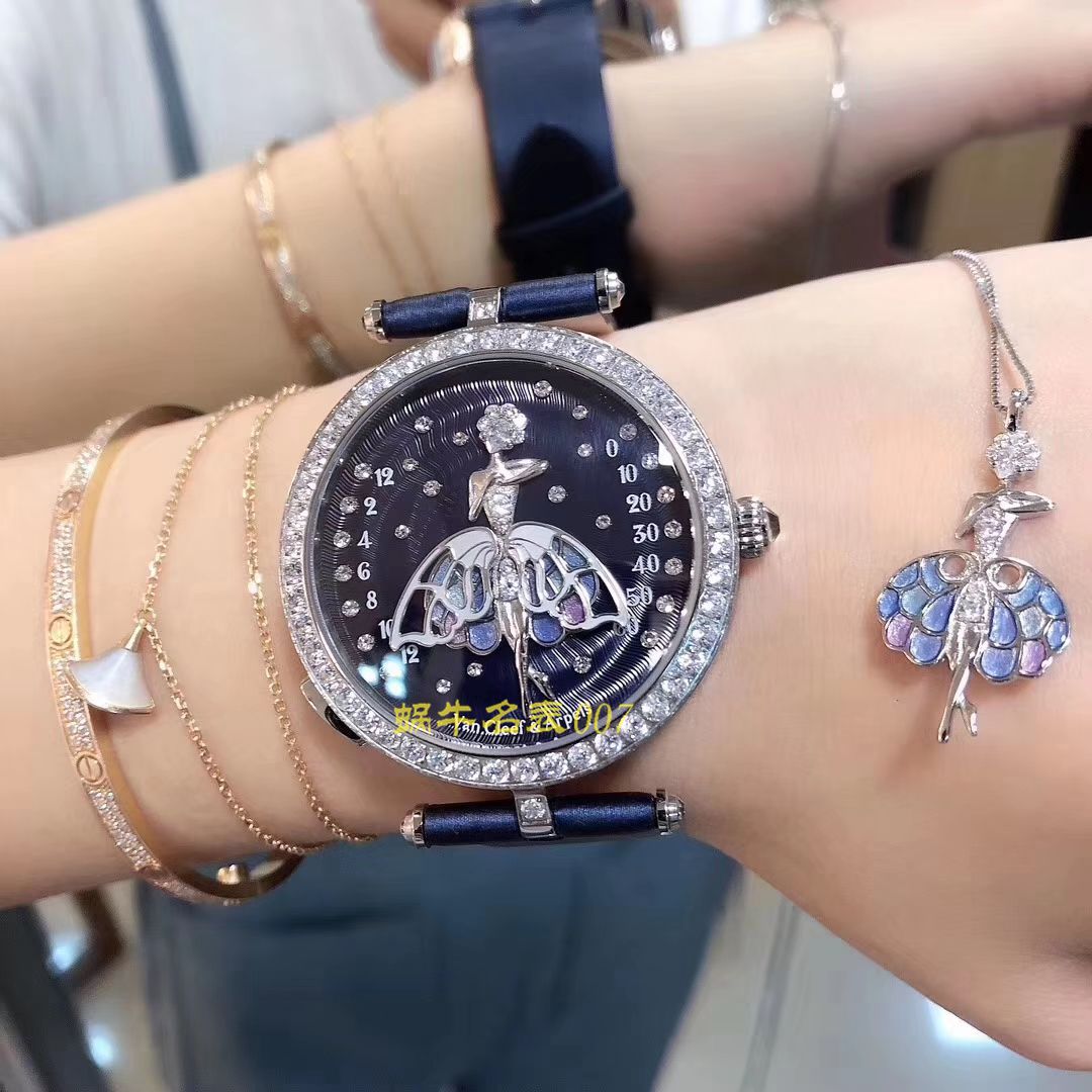 【5G厂Van Cleef & Arpels复刻高仿女表舞动天使】梵克雅宝诗意复杂功能系列VCARO4F200腕表 / VCA06