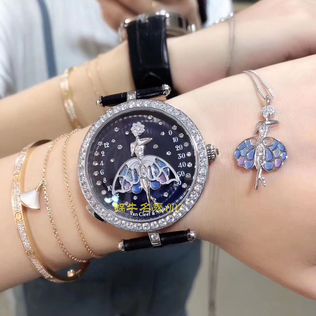 【5G厂Van Cleef & Arpels复刻高仿女表舞动天使】梵克雅宝诗意复杂功能系列VCARO4F200腕表 / VCA06