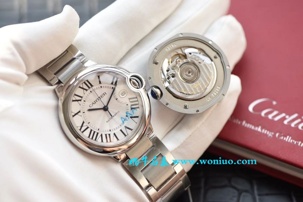 【独家视频评测V6厂复刻高仿蓝气球男装6K版本ETA2892】卡地亚蓝气球系列蓝气球W69012Z4腕表 / K227